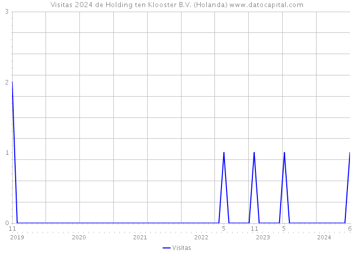 Visitas 2024 de Holding ten Klooster B.V. (Holanda) 