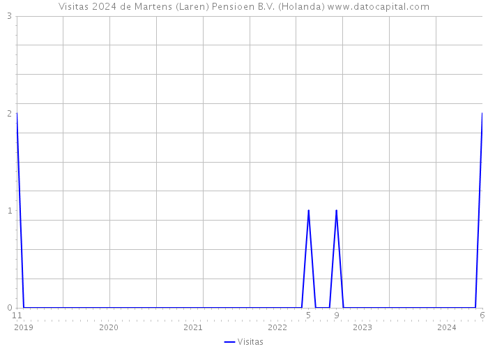Visitas 2024 de Martens (Laren) Pensioen B.V. (Holanda) 