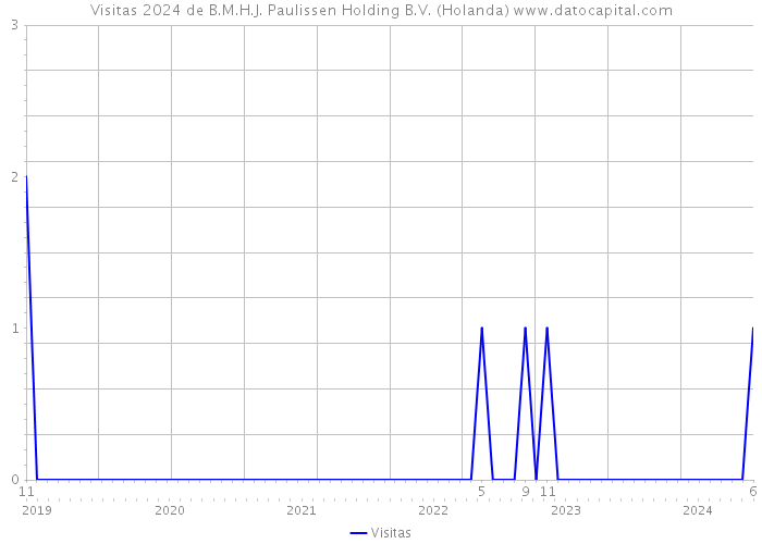 Visitas 2024 de B.M.H.J. Paulissen Holding B.V. (Holanda) 