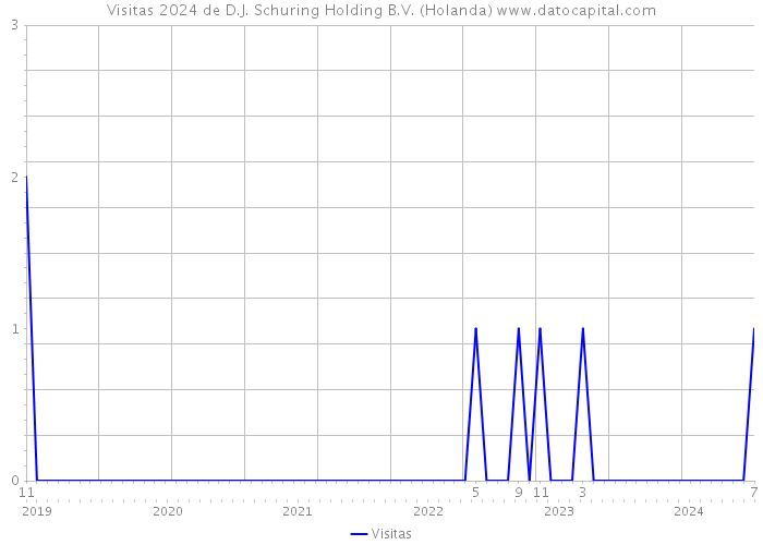 Visitas 2024 de D.J. Schuring Holding B.V. (Holanda) 
