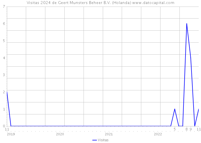 Visitas 2024 de Geert Munsters Beheer B.V. (Holanda) 