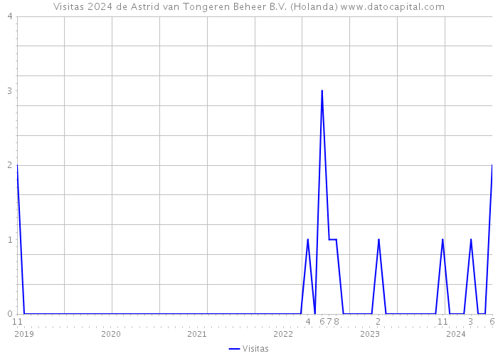 Visitas 2024 de Astrid van Tongeren Beheer B.V. (Holanda) 