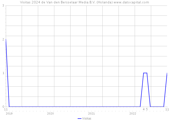 Visitas 2024 de Van den Bersselaar Media B.V. (Holanda) 