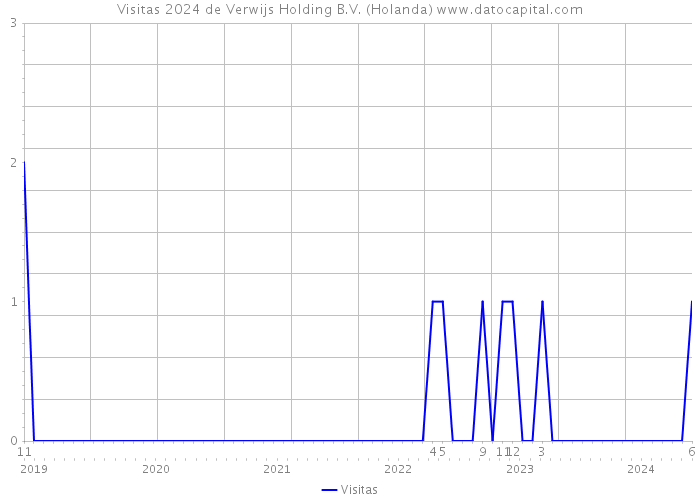 Visitas 2024 de Verwijs Holding B.V. (Holanda) 