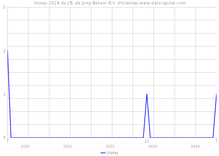 Visitas 2024 de J.B. de Jong Beheer B.V. (Holanda) 