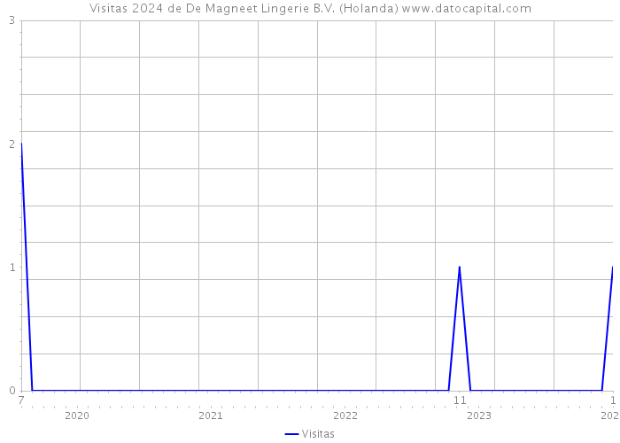 Visitas 2024 de De Magneet Lingerie B.V. (Holanda) 