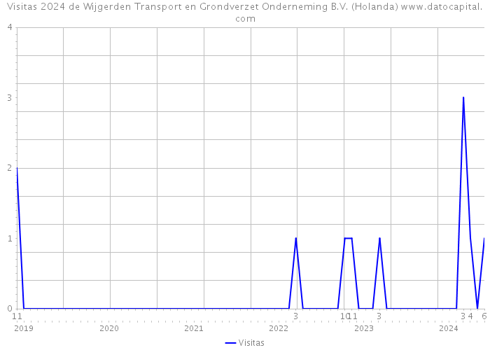 Visitas 2024 de Wijgerden Transport en Grondverzet Onderneming B.V. (Holanda) 