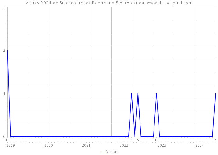 Visitas 2024 de Stadsapotheek Roermond B.V. (Holanda) 