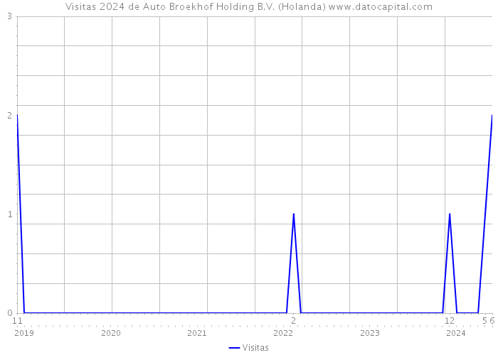 Visitas 2024 de Auto Broekhof Holding B.V. (Holanda) 