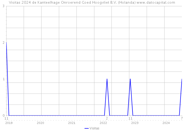 Visitas 2024 de Kanteelhage Onroerend Goed Hoogvliet B.V. (Holanda) 