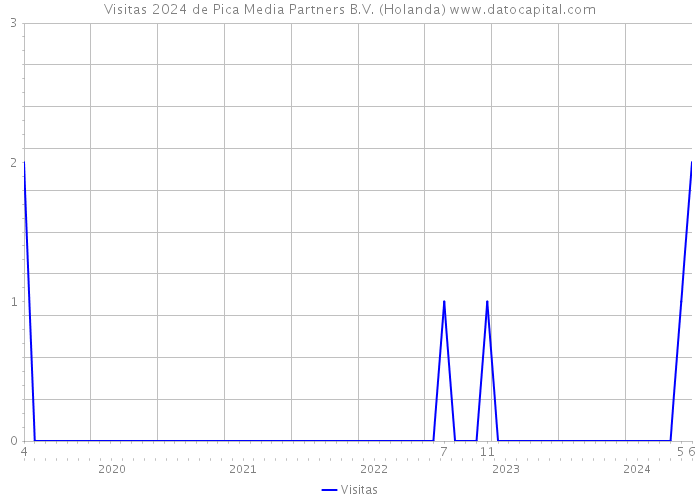 Visitas 2024 de Pica Media Partners B.V. (Holanda) 