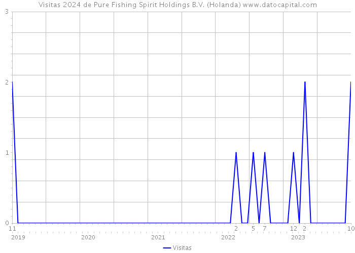 Visitas 2024 de Pure Fishing Spirit Holdings B.V. (Holanda) 