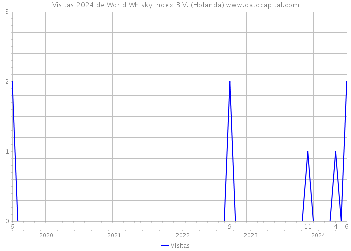 Visitas 2024 de World Whisky Index B.V. (Holanda) 