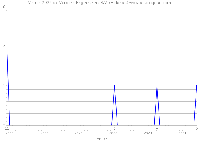 Visitas 2024 de Verborg Engineering B.V. (Holanda) 