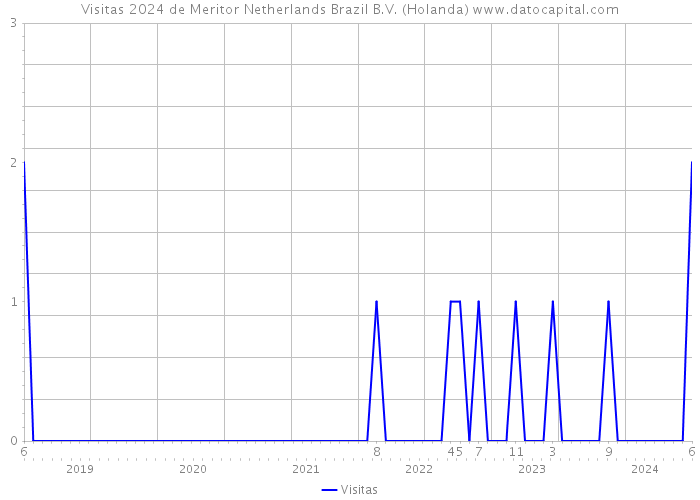Visitas 2024 de Meritor Netherlands Brazil B.V. (Holanda) 
