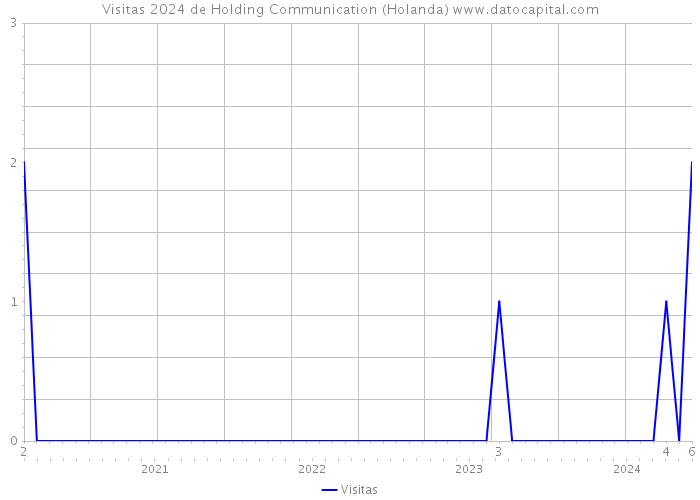 Visitas 2024 de Holding Communication (Holanda) 