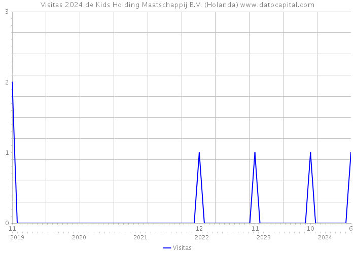 Visitas 2024 de Kids Holding Maatschappij B.V. (Holanda) 