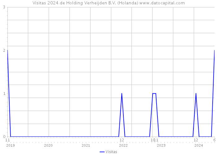 Visitas 2024 de Holding Verheijden B.V. (Holanda) 