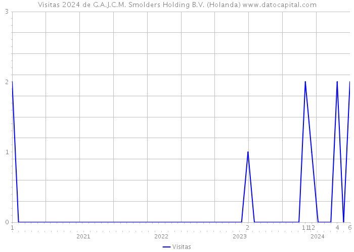 Visitas 2024 de G.A.J.C.M. Smolders Holding B.V. (Holanda) 