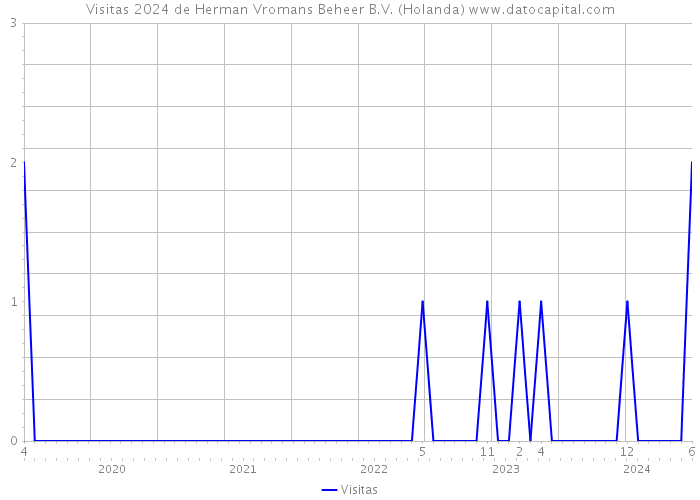 Visitas 2024 de Herman Vromans Beheer B.V. (Holanda) 