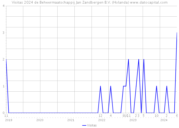 Visitas 2024 de Beheermaatschappij Jan Zandbergen B.V. (Holanda) 