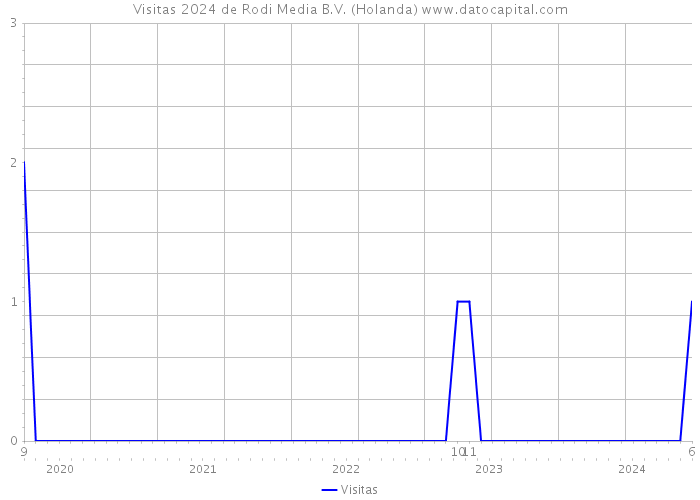 Visitas 2024 de Rodi Media B.V. (Holanda) 