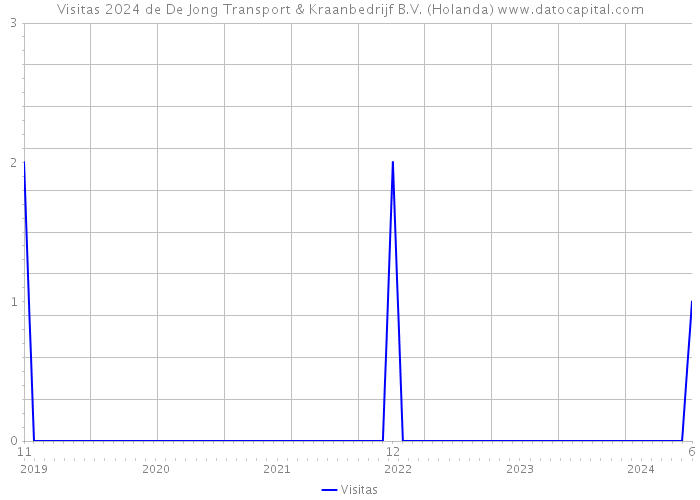 Visitas 2024 de De Jong Transport & Kraanbedrijf B.V. (Holanda) 