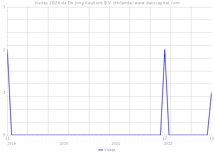 Visitas 2024 de De Jong Keukens B.V. (Holanda) 