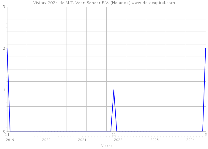 Visitas 2024 de M.T. Veen Beheer B.V. (Holanda) 