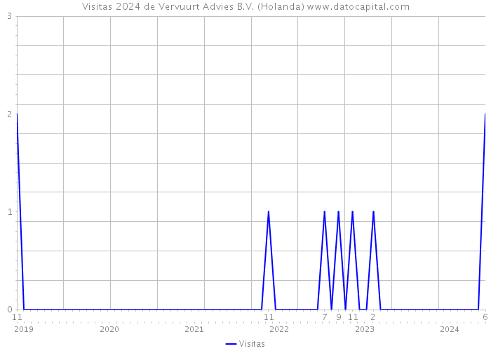 Visitas 2024 de Vervuurt Advies B.V. (Holanda) 