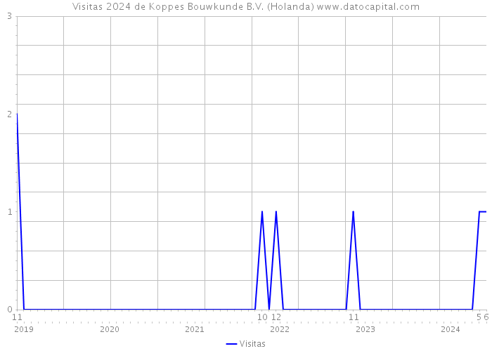 Visitas 2024 de Koppes Bouwkunde B.V. (Holanda) 