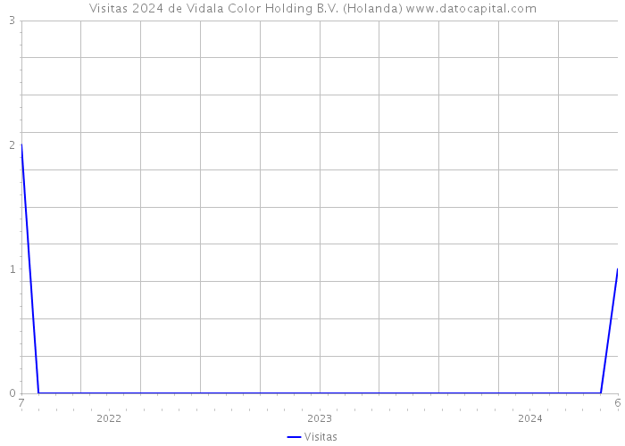 Visitas 2024 de Vidala Color Holding B.V. (Holanda) 