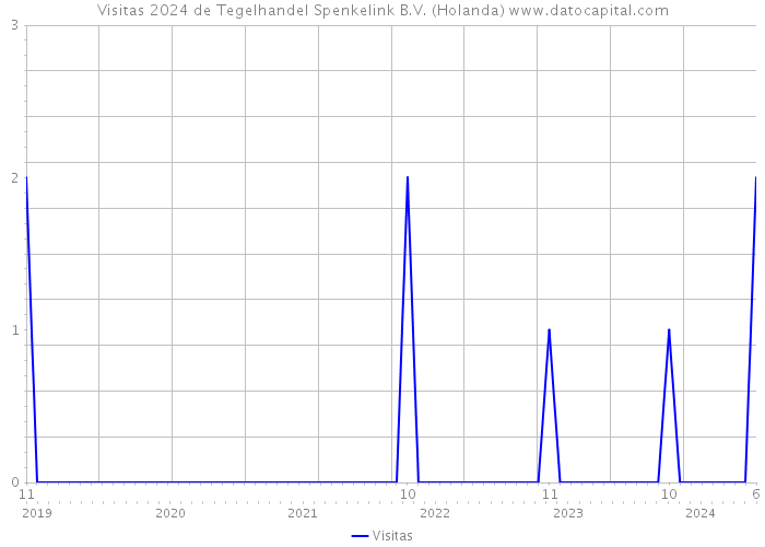 Visitas 2024 de Tegelhandel Spenkelink B.V. (Holanda) 