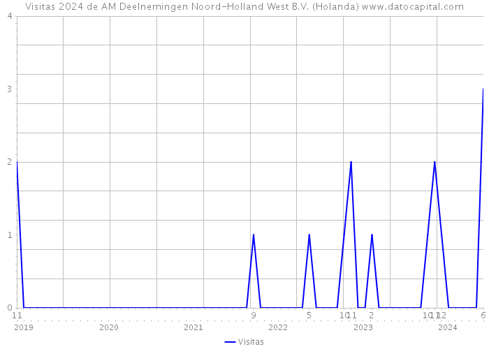 Visitas 2024 de AM Deelnemingen Noord-Holland West B.V. (Holanda) 