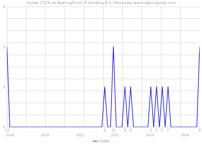 Visitas 2024 de BearingPoint IP Holding B.V. (Holanda) 