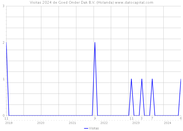 Visitas 2024 de Goed Onder Dak B.V. (Holanda) 