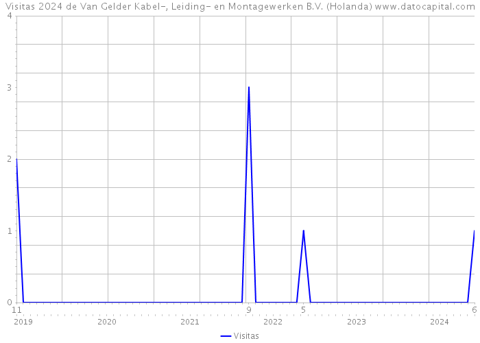 Visitas 2024 de Van Gelder Kabel-, Leiding- en Montagewerken B.V. (Holanda) 