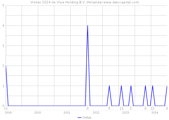 Visitas 2024 de Visie Holding B.V. (Holanda) 