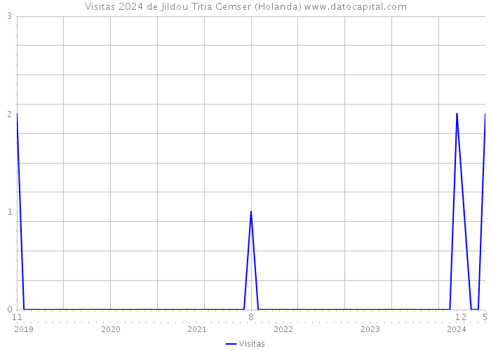 Visitas 2024 de Jildou Titia Gemser (Holanda) 