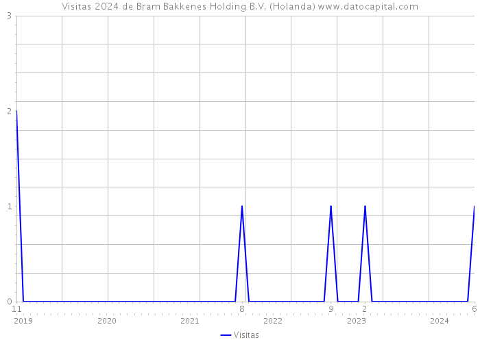 Visitas 2024 de Bram Bakkenes Holding B.V. (Holanda) 