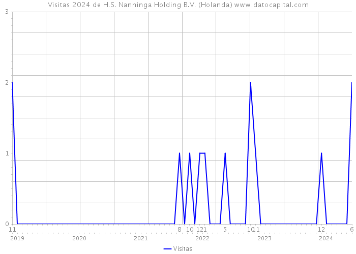 Visitas 2024 de H.S. Nanninga Holding B.V. (Holanda) 