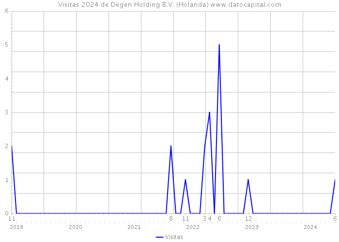 Visitas 2024 de Degen Holding B.V. (Holanda) 
