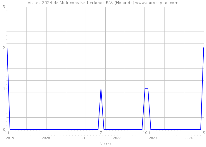 Visitas 2024 de Multicopy Netherlands B.V. (Holanda) 