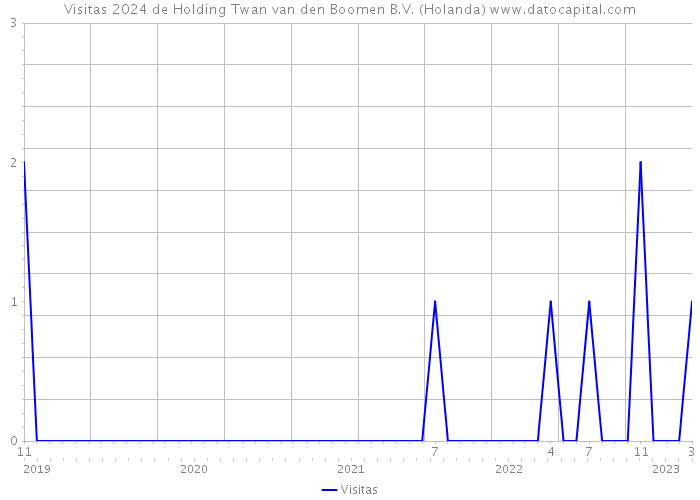 Visitas 2024 de Holding Twan van den Boomen B.V. (Holanda) 