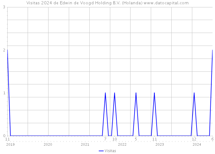 Visitas 2024 de Edwin de Voogd Holding B.V. (Holanda) 