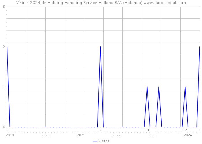 Visitas 2024 de Holding Handling Service Holland B.V. (Holanda) 