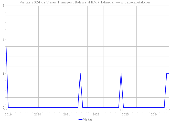 Visitas 2024 de Visser Transport Bolsward B.V. (Holanda) 