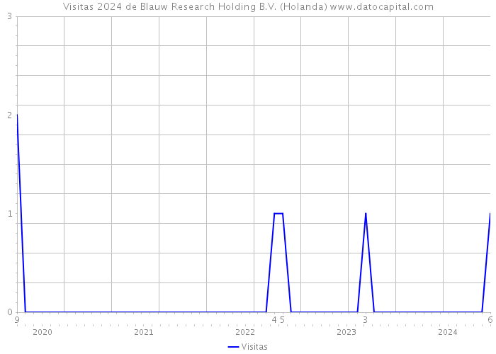 Visitas 2024 de Blauw Research Holding B.V. (Holanda) 