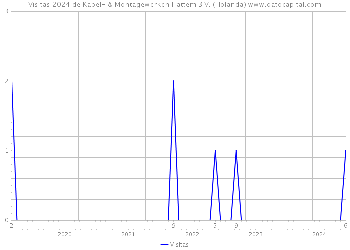 Visitas 2024 de Kabel- & Montagewerken Hattem B.V. (Holanda) 