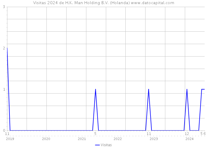 Visitas 2024 de H.K. Man Holding B.V. (Holanda) 